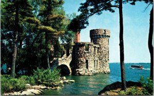 Old Power House Boldt Castle Heart Island 1000 Islands Ontario Canada Postcard 