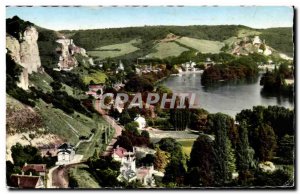 Old Postcard The Chateau Gaillard Andelys odds Thiot