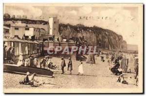 Old Postcard Dieppe instead the casino and the Cliffs