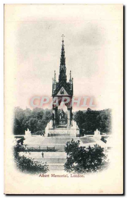 Britain Old Postcard Albert Memorial London London