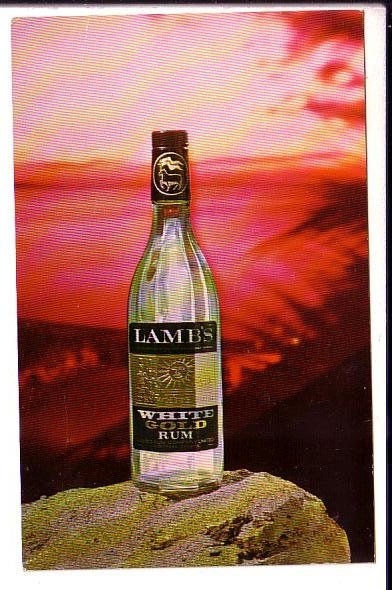 Lambs White Gold Rum, Now Available in Canada, Advertising