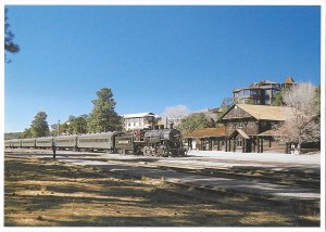 Grand Canyon Train Railroad Steam Engine #18 at Grand Canyon Arizona  4 by 6