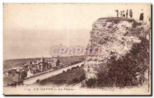 Old Postcard Le Havre La Falaise