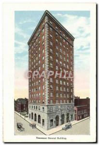 Postcard Old Tennessee General Building YMCA