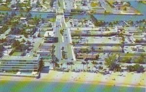 Florida Pompano Beach Aerial View