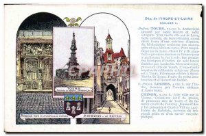 Old Postcard Loire Valley Tours