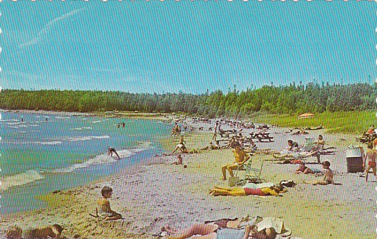 Canada Beach at Inverhuron Provincial Park Lake Huron Port Elgin Ontario