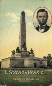 Lincoln Mausoleum - Springfield, Illinois IL  