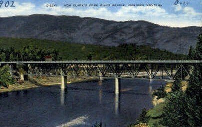 New Clark's Fork River Bridge in Missoula, Montana