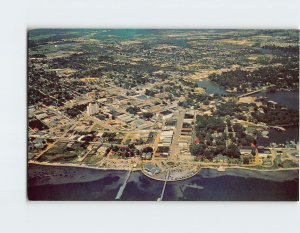 Postcard Aerial View of Downtown Panama City, Florida