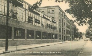American Art Mansfield Massachusetts SW Card Manufacturing Postcard 20-12442
