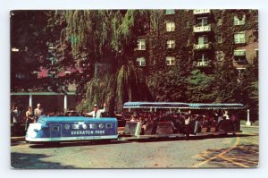 Hotel Tram Sheraton-Park Hotel Washington DC 1965 Chrome Postcard M8