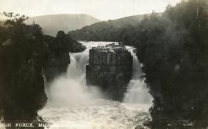 UK - England, Middleton-in-Teasdale, County Durham. High Force Falls   *RPPC
