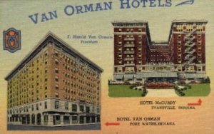 Van Orman Hotels - Fort Wayne, Indiana IN