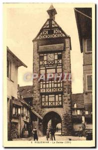 Old Postcard Riquewihr The Dolder