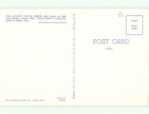 Unused Pre-1980 BRIDGE SCENE Toledo Ohio OH HQ9316