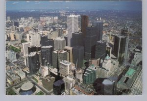 Financial Centre, Toronto, Ontario, 1992 Chrome Postcard, Olympic Slogan Cancel