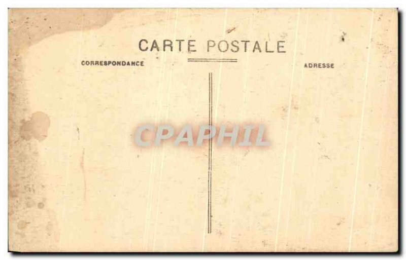 Old Postcard Dakar Hall Council