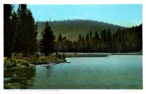 Yellowstone National Park, J.E. Haynes,  Twin Lake