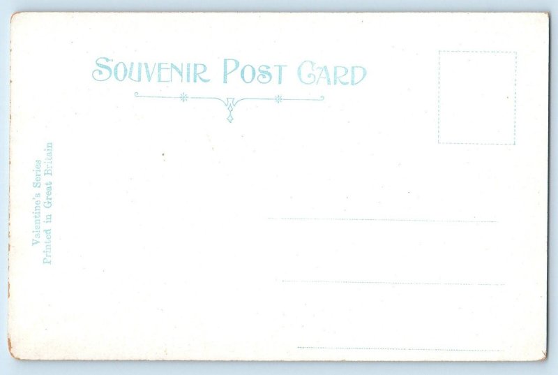 England Postcard Union Jack for Ever British Flag c1910 Antique Unposted