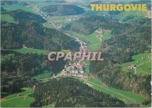 Postcard Modern High Thurgau Fischingen and its ancient abbey