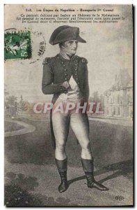 Old Postcard Napoleon Bonaparte 1st Consul 1