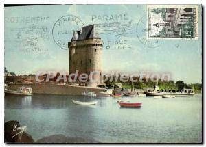 Modern Postcard Emerald Coast Saint-Servan-sur-Mer La Tour Solidar