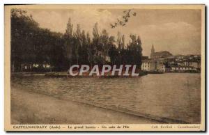 Old Postcard Castelnaudary the great basin corner of i & # 39lle