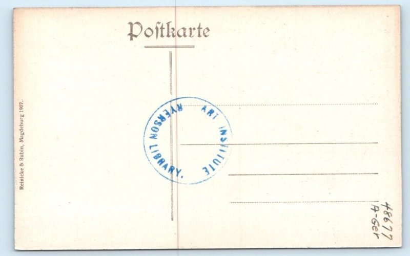 Mannheim - Bethoven-Strasse - GERMANY Postcard