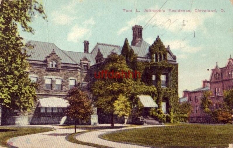 TOM L. JOHNSON'S RESIDENCE, CLEVELAND, OH 1910