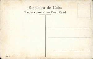 Camaguey Cuba Calle Antigua c1910 Postcard NO PUBLISHER