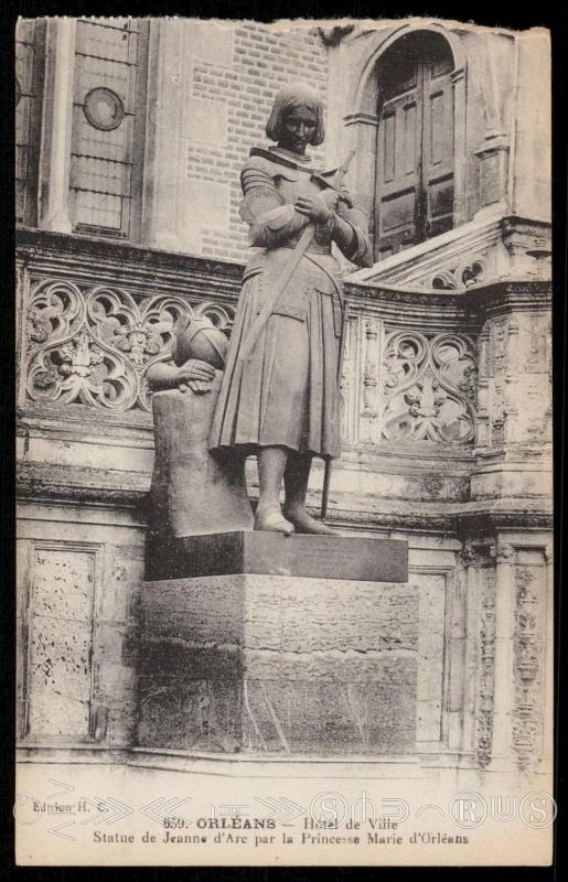 Statue de Jeanne d'Arc par la Princesse Marie d'Orleans