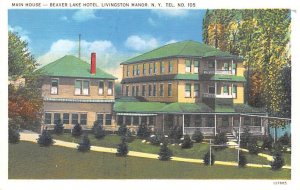 Beaver Lake Hotel Livingston Manor New York  