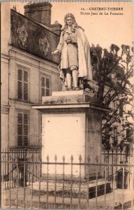 France Chateau-Thierry Statue Jean de la Fontaine