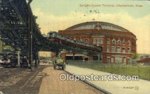 Sullivan Square Terminal, Charlestown, MA, Massachusetts, USA Depot Railroad ...
