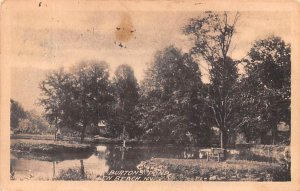 Burtons Pond Lew Beach From the Lake, Real Photo New York  