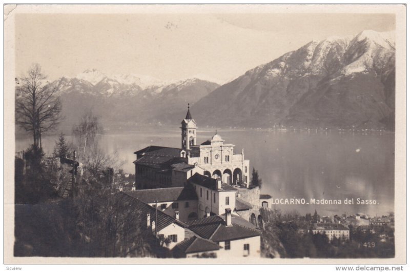 RP: LOCARNO , Madonna del Sasso , Switzerland , PU-1928