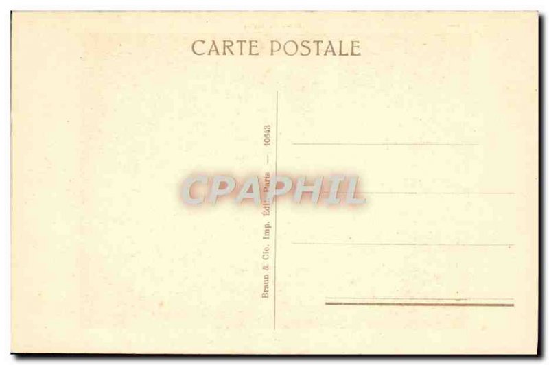 Old Postcard Musee Du Louvre Millet Spring