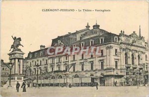 Old Postcard Clermont Ferrand Theater Vercingetorix