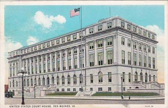 Iowa Des Moines United States Court House