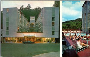 Aristocrat Motor Inn, Hot Springs National Park AR Vintage Postcard C56