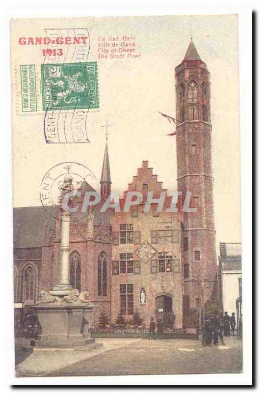  Gent-Rennansichtskarten-Stadt von Gent