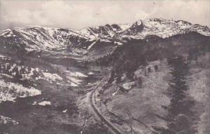 Colorado Pikes Peak From Pilot knob Albertype