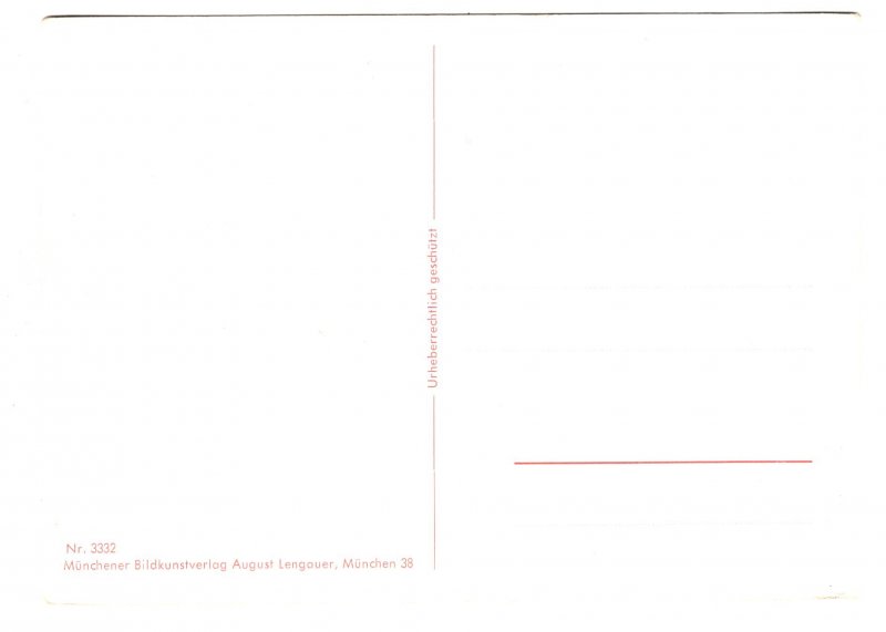 Einsamer Weg, Painting by August Lengauer, Germany