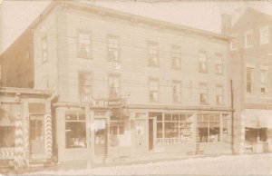 Dover New Hampshire Businesses Real Photo Vintage Postcard AA49462