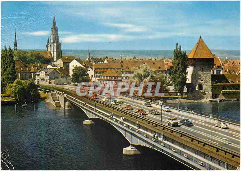 Modern Postcard Konstanz am Bodensee