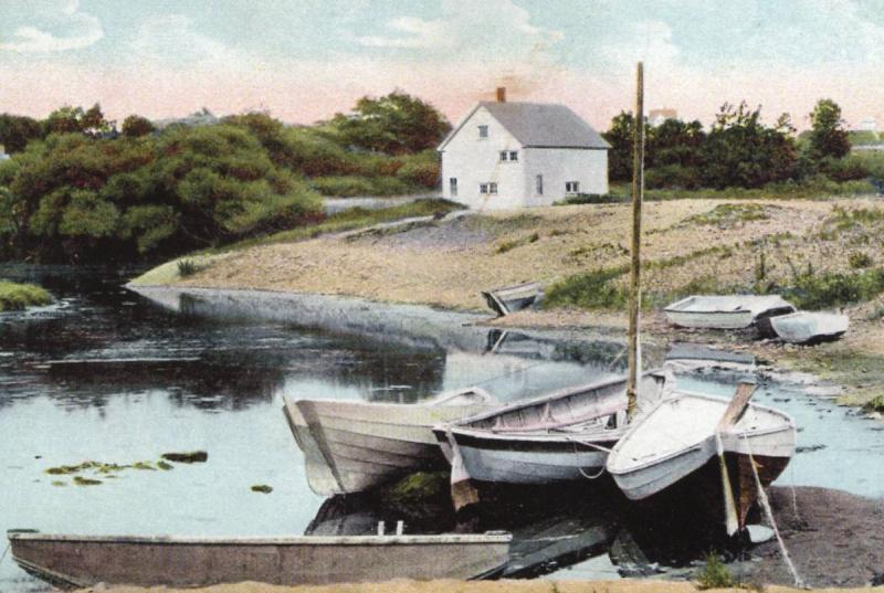 ME - Ogunquit. Early 1900's.  Shady Nook at Perkins Cove    (Repro)