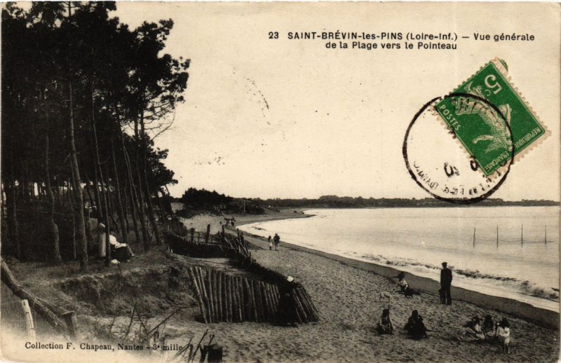 CPA St-Brévin-les-Pins Plage vers le Pointeau (984659)