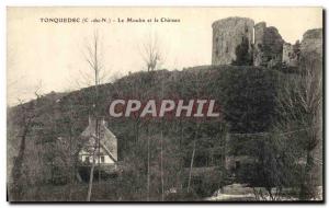 Old Postcard Tonquedec The Moulion and Chateau