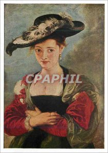 Postcard Modern National Gallery Rubens Straw Hat